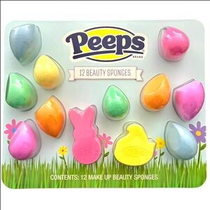 Peeps Beauty Blender Makeup Sponges- 12 Pack Easter Style